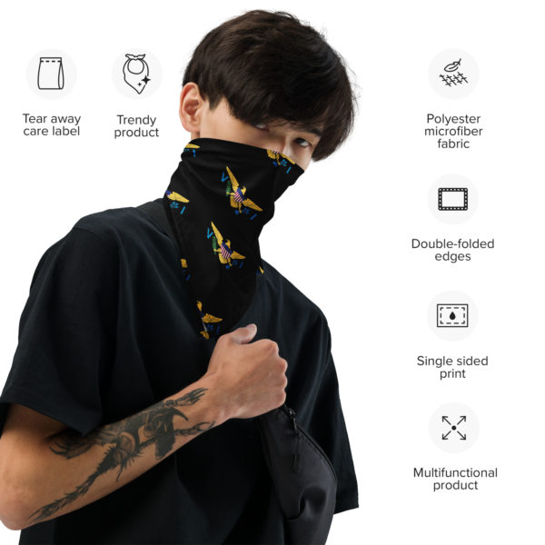 VI FLAG - All-over print bandana - Image 4