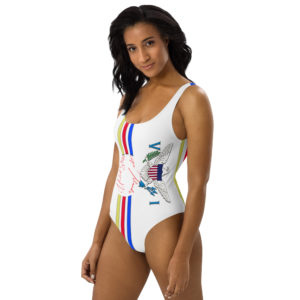 VI STRIPES - One-Piece Swimsuit