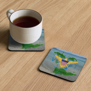 ONE VI - Cork-back coaster