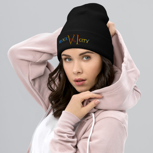 ROCK CITY VIBE - Cuffed Beanie - Image 3