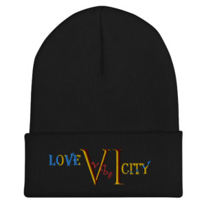 LOVE CITY VIBE - Cuffed Beanie