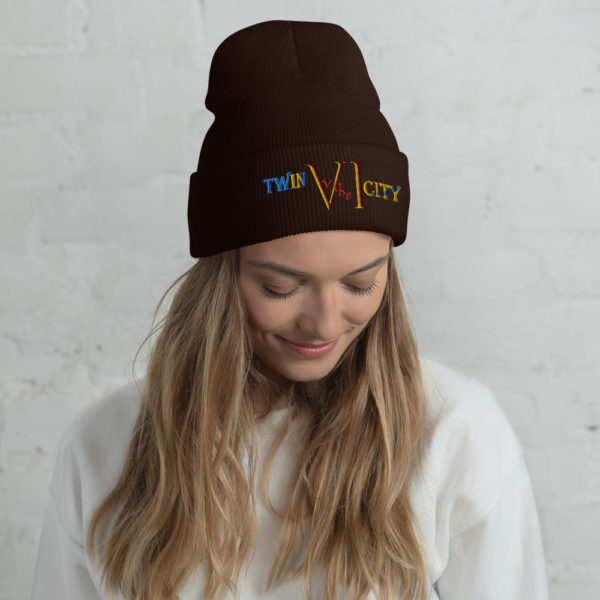 TWIN CITY VIBE - Cuffed Beanie - Image 2