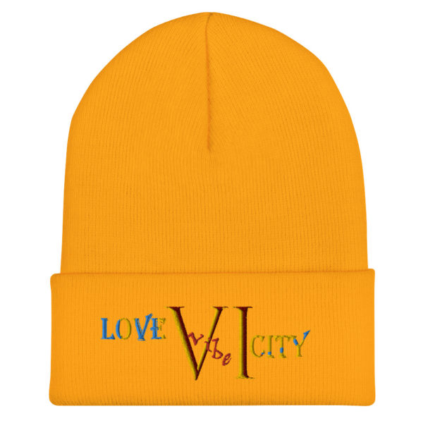 LOVE CITY VIBE - Cuffed Beanie - Image 13