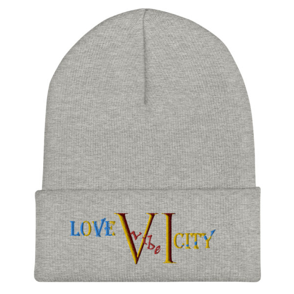 LOVE CITY VIBE - Cuffed Beanie - Image 12