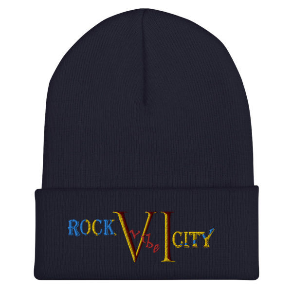 ROCK CITY VIBE - Cuffed Beanie - Image 6