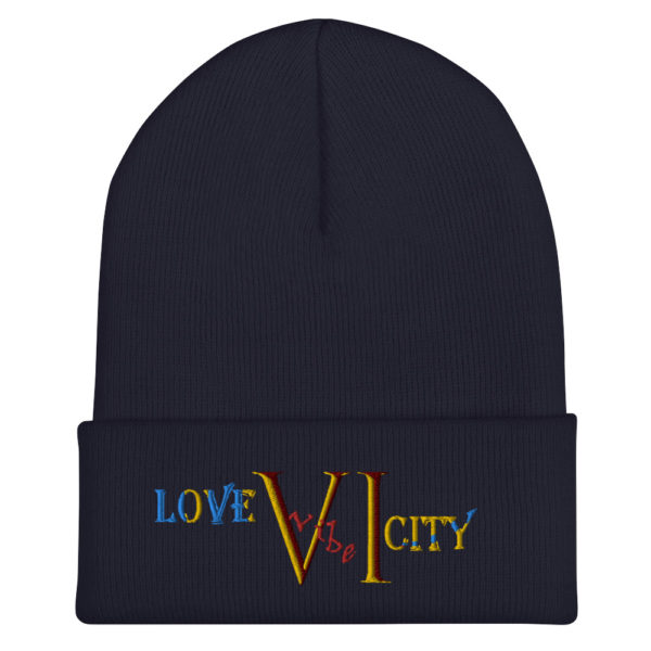 LOVE CITY VIBE - Cuffed Beanie - Image 6