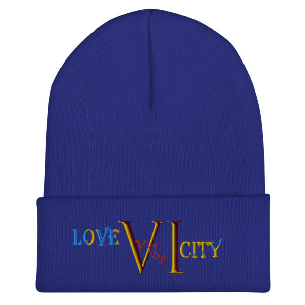LOVE CITY VIBE - Cuffed Beanie - Image 8