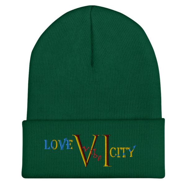LOVE CITY VIBE - Cuffed Beanie - Image 11