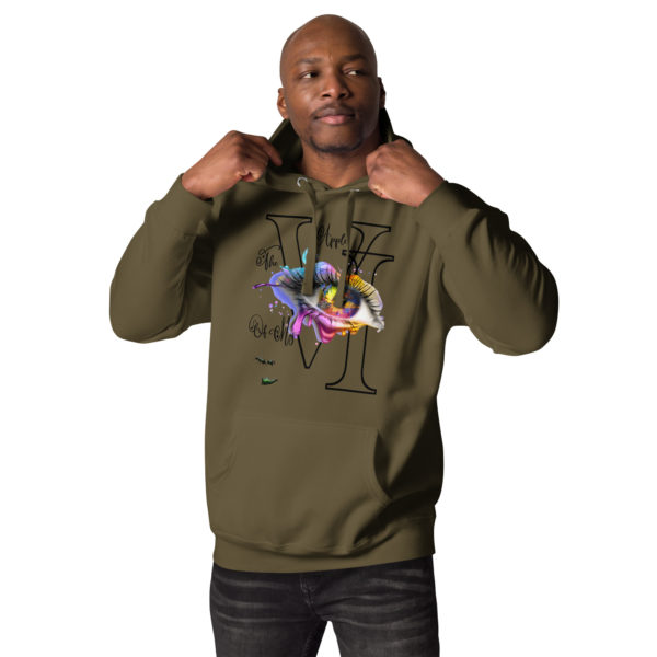 THE APPLE OF MY EYE VI (LIGHT COLORS) - Unisex Hoodie - Image 3