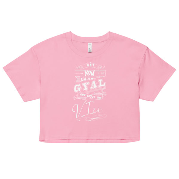 GET YOU AN ISLAND GYAL - Women’s crop top - Image 2