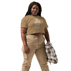 GET YOU AN ISLAND GYAL - Women’s crop top