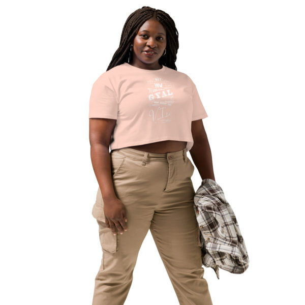 GET YOU AN ISLAND GYAL - Women’s crop top - Image 6