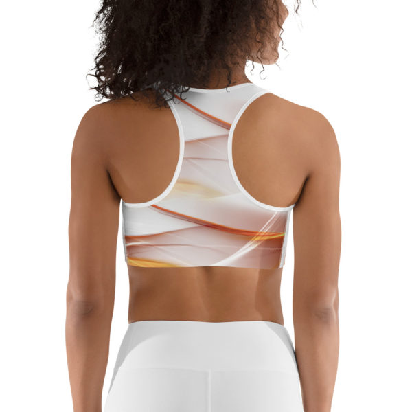 VI ORANGE WAVES - Sports bra - Image 4