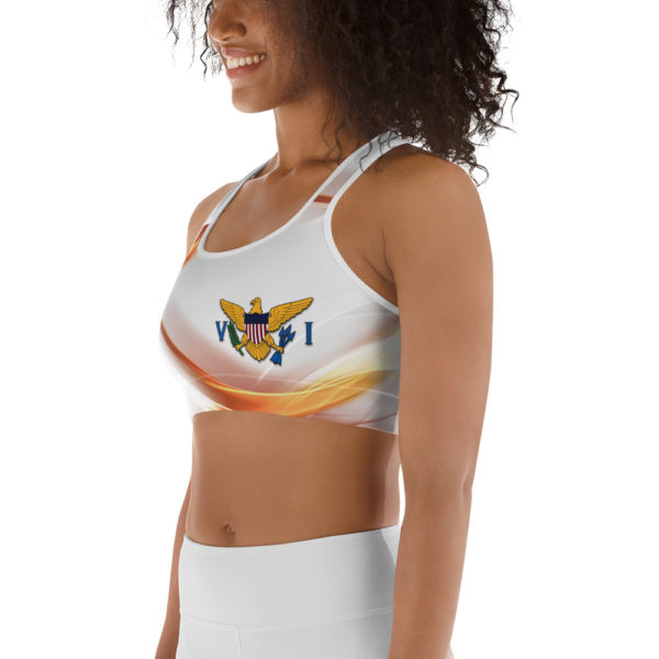 VI ORANGE WAVES - Sports bra - Image 2