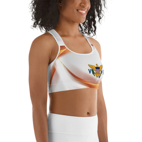 VI ORANGE WAVES - Sports bra - Image 3