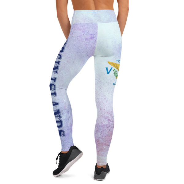 ONE VI ABSTRACT 1 - Yoga Leggings - Image 4