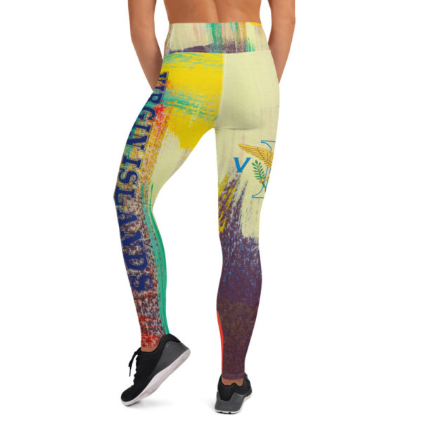 ONE VI COLORFUL WALL - Yoga Leggings - Image 4