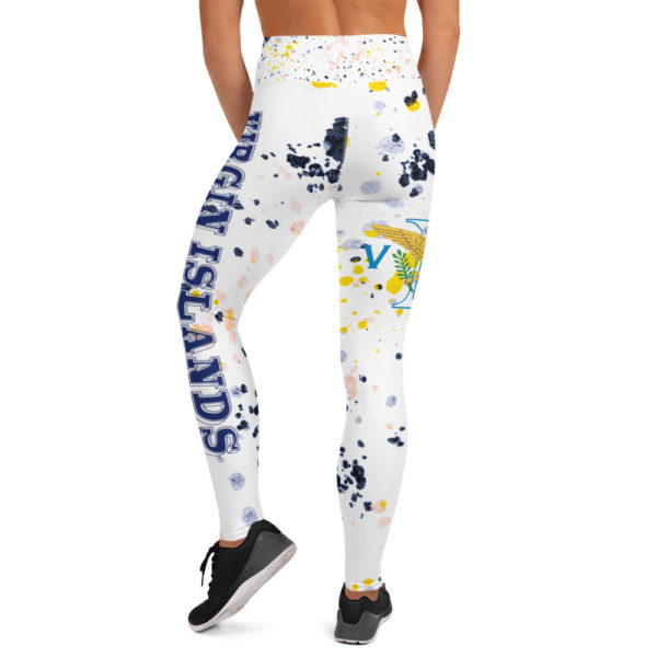 ONE VI PAINT SPLATTER - Yoga Leggings - Image 4