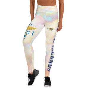 ONE VI ABSTRACT 2 - Yoga Leggings