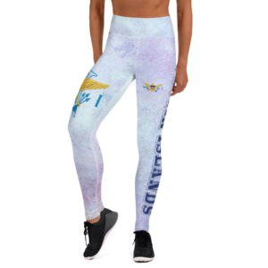 ONE VI ABSTRACT 1 - Yoga Leggings