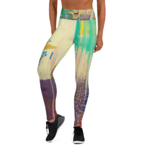 ONE VI COLORFUL WALL - Yoga Leggings
