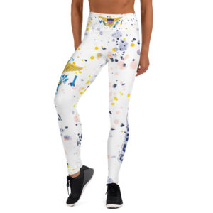 ONE VI PAINT SPLATTER - Yoga Leggings