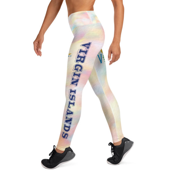 ONE VI ABSTRACT 2 - Yoga Leggings - Image 2