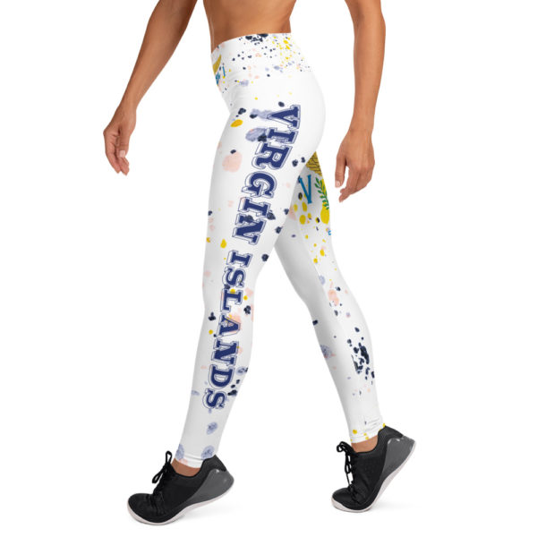 ONE VI PAINT SPLATTER - Yoga Leggings - Image 2