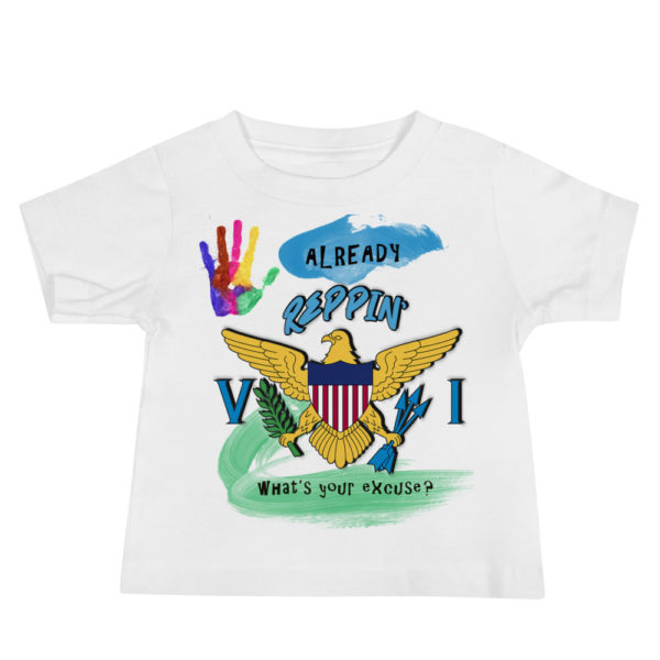 ALREADY REPPIN VI - Baby Jersey Short Sleeve Tee - Image 3