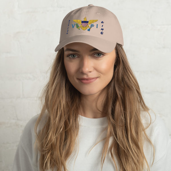 ROCK CITY KING (LIGHT COLORS) - Dad hat - Image 2