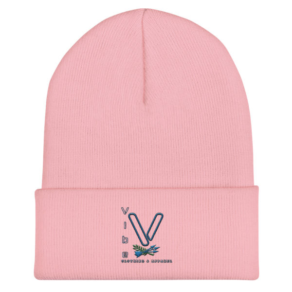 VIBE (LIGHT COLORS) - Cuffed Beanie - Image 4
