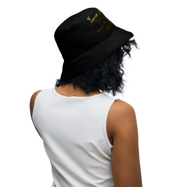 NIQUA BLACK POWER/IF YUH NAME END WITH AN A - Reversible bucket hat - Image 2