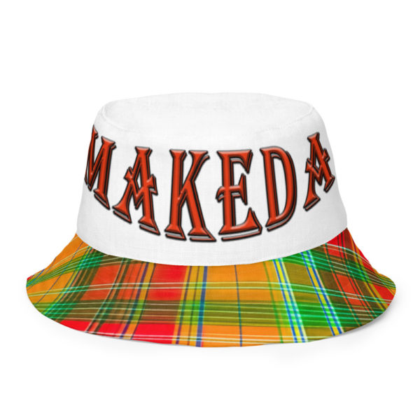 MAKEDA BLACK POWER/IF YUH NAME END WITH AN A - Reversible bucket hat - Image 3