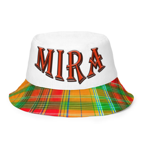 MIRA BLACK POWER/IF YUH NAME END WITH AN A - Reversible bucket hat - Image 3