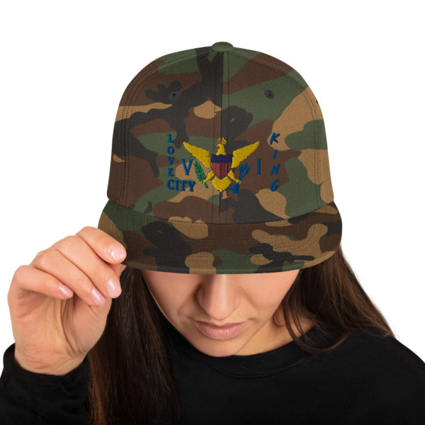 LOVE CITY KING - Snapback Hat - Image 4