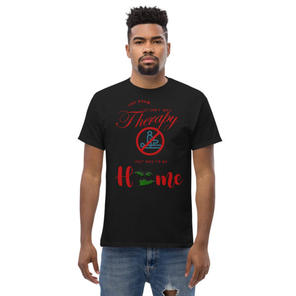 I DON'T NEED THERAPY V2 - Men's classic tee - Image 2