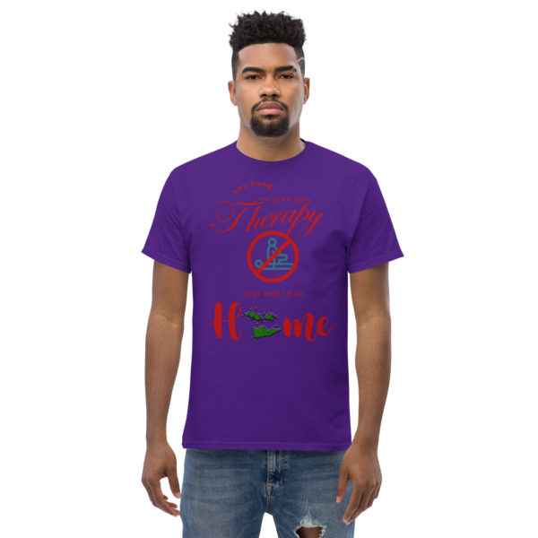 I DON'T NEED THERAPY V2 - Men's classic tee - Image 4