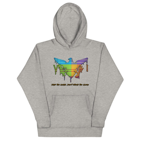 VI DRIP TOO HARD (LIGHT COLORS) - Unisex Hoodie - Image 3