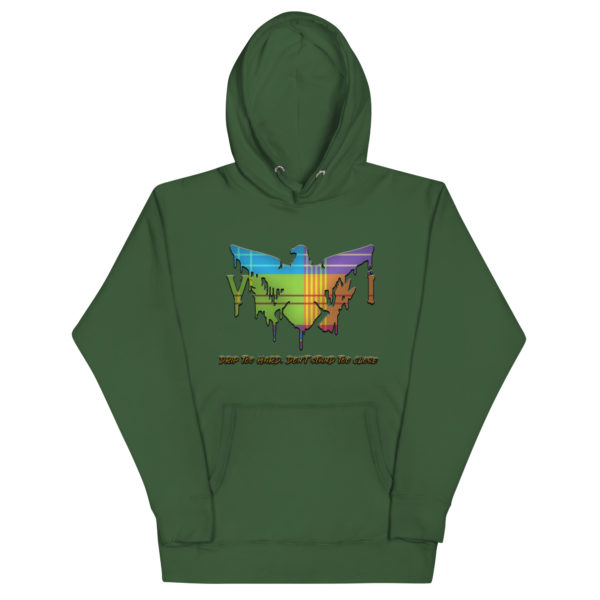 VI DRIP TOO HARD (LIGHT COLORS) - Unisex Hoodie - Image 2