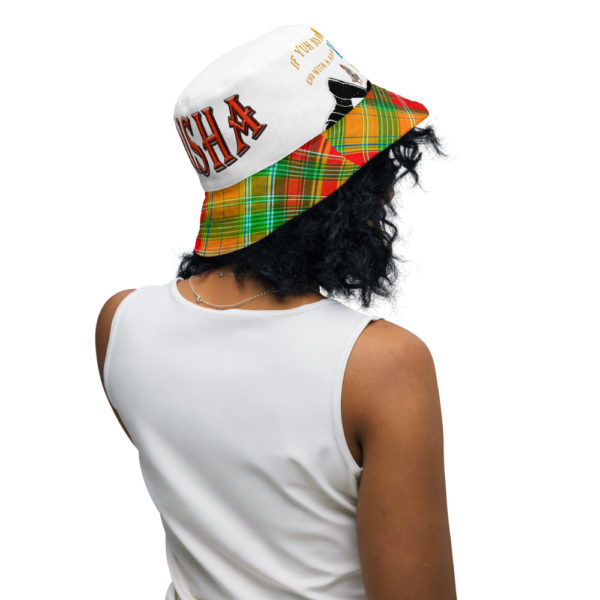 AISHA BLACK POWER/IF YUH NAME END WITH AN A - Reversible bucket hat - Image 3