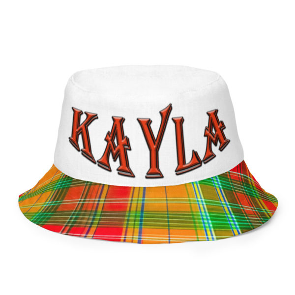 KAYLA BLACK POWER/IF YUH NAME END WITH AN A - Reversible bucket hat - Image 8