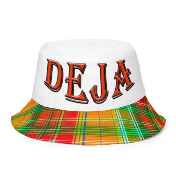 DEJA BLACK POWER/IF YUH NAME END WITH AN A - Reversible bucket hat - Image 4