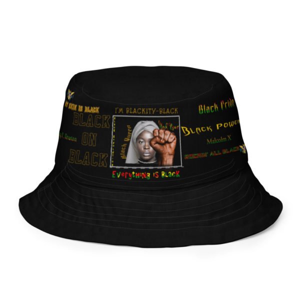 KAYLA BLACK POWER/IF YUH NAME END WITH AN A - Reversible bucket hat - Image 2
