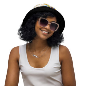 KAYLA BLACK POWER/IF YUH NAME END WITH AN A - Reversible bucket hat