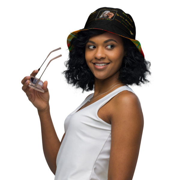 MIQUA BLACK POWER/IF YUH NAME END WITH AN A - Reversible bucket hat - Image 9