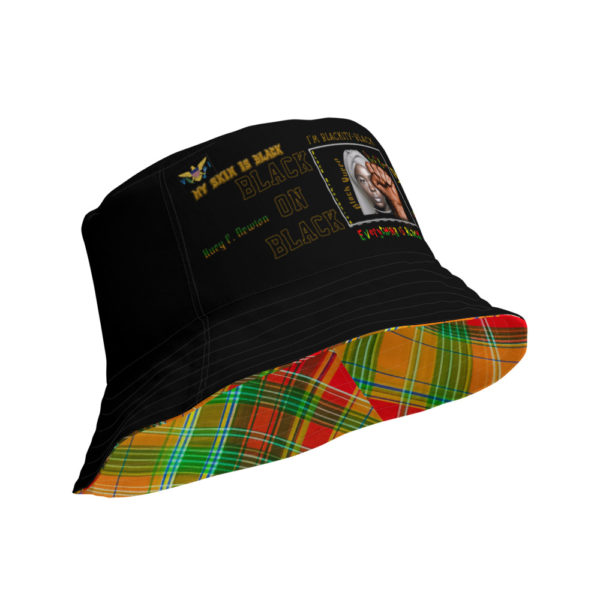 AISHA BLACK POWER/IF YUH NAME END WITH AN A - Reversible bucket hat - Image 12