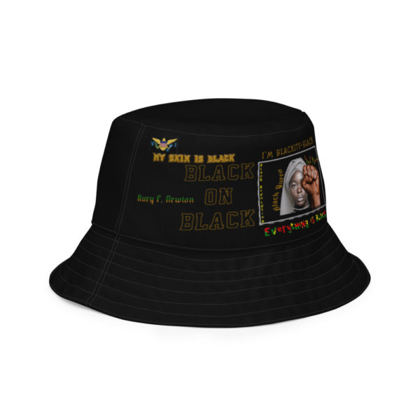 KAYLA BLACK POWER/IF YUH NAME END WITH AN A - Reversible bucket hat - Image 5