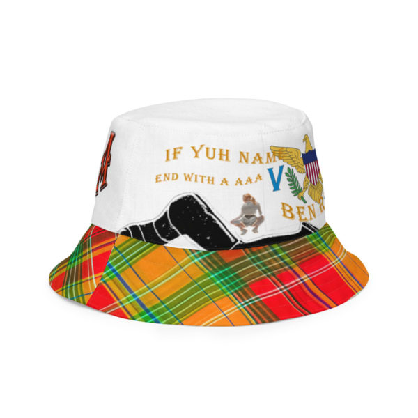 MIQUA BLACK POWER/IF YUH NAME END WITH AN A - Reversible bucket hat - Image 14