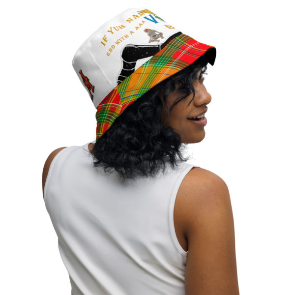 KAYLA BLACK POWER/IF YUH NAME END WITH AN A - Reversible bucket hat - Image 14