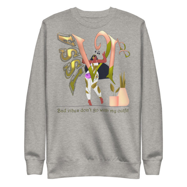 ISSA VIBE - Unisex Premium Sweatshirt - Image 4